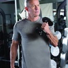 image:imageCopper Fit Mens Energy Mens Dry Performance Crew TShirtHeather Grey