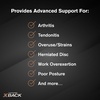 image:imageCopper Fit XBack Brace for Lower Back Pain Lumbar Support Herniated Disc Sciatica Arthritis  Adjustable Breathable Design  for Men and Women LargeXLarge2XL3XL 4860 Pack of 2
