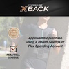 image:imageCopper Fit XBack Brace for Lower Back Pain Lumbar Support Herniated Disc Sciatica Arthritis  Adjustable Breathable Design  for Men and Women LargeXLargeSmallMedium 2834 Pack of 2