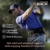 image:imageCopper Fit XBack Brace for Lower Back Pain Lumbar Support Herniated Disc Sciatica Arthritis  Adjustable Breathable Design  for Men and Women LargeXLarge2XL3XL 4860