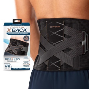 image:imageCopper Fit XBack Brace for Lower Back Pain Lumbar Support Herniated Disc Sciatica Arthritis  Adjustable Breathable Design  for Men and Women LargeXLarge2XL3XL 4860