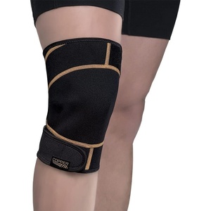 image:imageCopper Fit unisex adult Rapid Relief Knee Wrap with HoldCold Therapy Abdominal Support Black Adjustable
