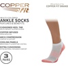 image:imageCopper Fit Ankle Length Sport SocksWhiteMulti