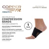 image:imageCopper Fit Arch Relief PLUS  Compression Wrap with Orthotic Arch Support Plantar Fasciitis Flat Feet Fallen Arches  Universal Fit for Men and WomenBlack