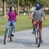 image:imageCopper Fit Girls Guardwell Face Cover and Neck GaiterPink
