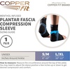image:imageCopper Fit ICE Plantar Fascia Compression Foot and Ankle Sleeve Infused with Menthol 1 Pair