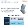image:imageCopper Fit Mobilizer Elbow Sleeve  Mobility Pain Swelling Inflammation Circulation  Advanced Recovery for Arthritis Tendonitis Golf and Tennis Elbow Brace for Men and Women Gray SmallMedium