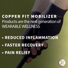 image:imageCopper Fit Mobilizer Hand Compression Gloves Arthritis Joint Swelling Tendonitis Sport  for Men and WomenCharcoal