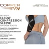 image:imageCopper Fit Pro Series Performance Compression Elbow SleeveBlack with Copper Trim