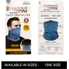 image:imageCopper Fit Unisex Adult Guardwell Face Cover and Neck Gaiter Washable CharcoalBlue