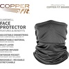image:imageCopper Fit Unisex Adult Guardwell Face Cover and Neck Gaiter Washable CharcoalCharcoal