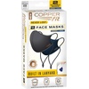 image:imageCopper Fit Unisex Never Lost Face Masks for Adults Reusable Washable Fabric Mask Copper Infused  2 Pack