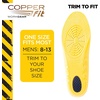 image:imageCopper Fit Unisex Work Gear Comfort InsolesOne Size