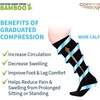 image:imageCopper Fit Viscose Bamboo Extra Soft amp Comfortable Wide Calf Socks for Men amp Women Easy On Off  Circulation amp Swelling Relief for Travel Nurses Running amp Recovery
