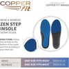 image:imageCopper Fit Womens Zen Step Comfort Insole 1 Pair of Size 610 Pack of 1