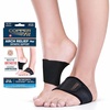 image:imageCopper Fit Arch Relief PLUS  Compression Wrap with Orthotic Arch Support Plantar Fasciitis Flat Feet Fallen Arches  Universal Fit for Men and WomenBlack
