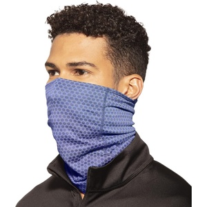 image:imageCopper Fit Unisex Adult Guardwell Face Cover and Neck Gaiter Washable CharcoalBlue
